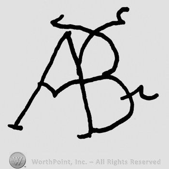 Uppercase ornamented AB