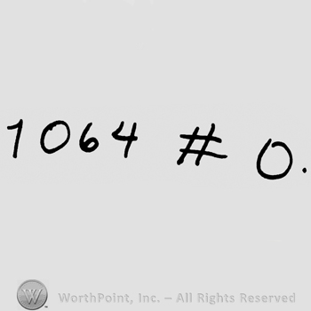 Number 1064, # sign and capital O