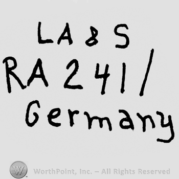 Capital LA&S, RA 241/Germany with lowercase letters