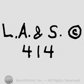 Capital LA&S, copyright symbol, number 414 below