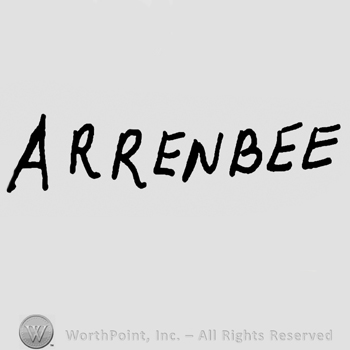 Arrenbee written with uppercase letters
