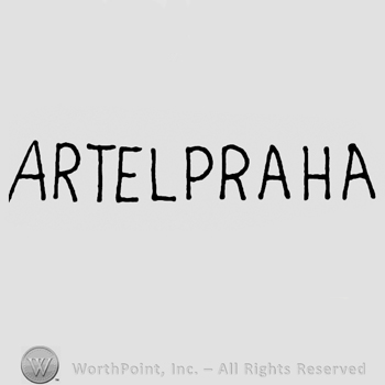 Artelpraha written with uppercase letters