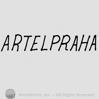 Artelpraha written with uppercase letters