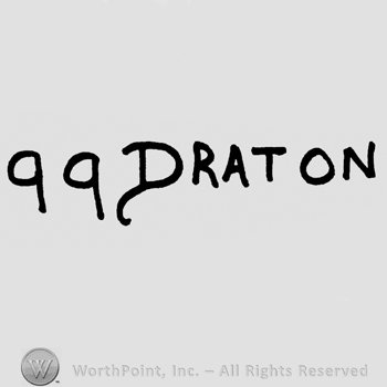 Number 99 and Draton written with uppercase letters