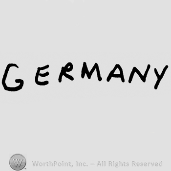 Germany written with uppercase letters
