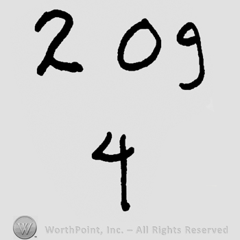 Number 209 over number 4