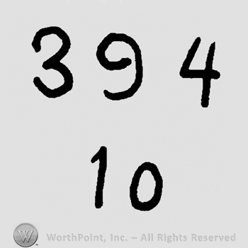 Number 394 over number 10