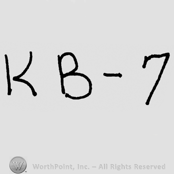 Uppercase KB and number 7