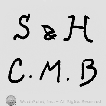 Uppercase S&H over uppercase C.M.B.