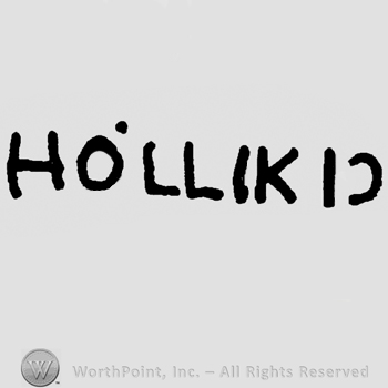Hollikid written with uppercase letters