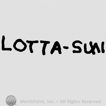 Lotta-Suhl written with uppercase letters