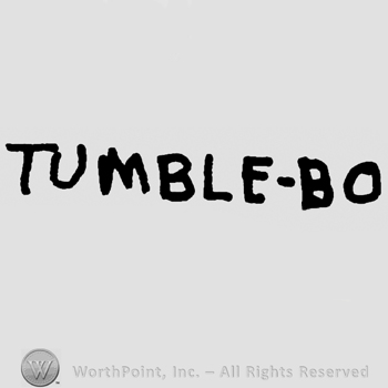 Tumble-Bo written with uppercase letters