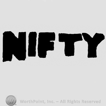 Nifty written with uppercase bold letters