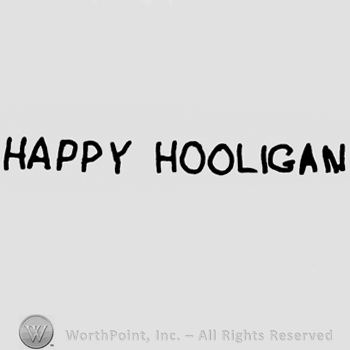 Happy Hooligan written with uppercase letters