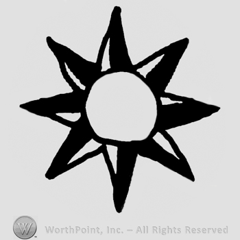 Stylized sun