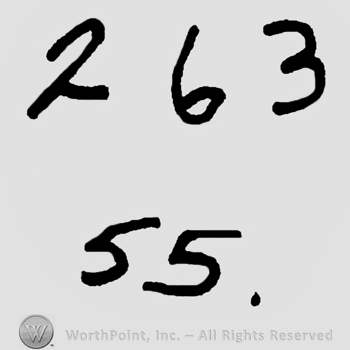 Number 263 over number 55