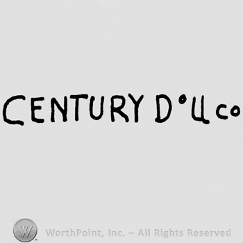 Century D U Co written with uppercase letters