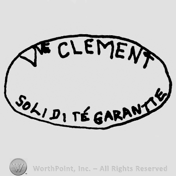 VVE Clement Solidi Te Garantte written with uppercase letters inside an oval