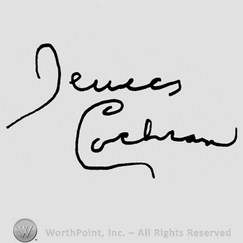 Dewes Cochran handwritten with lowercase letters