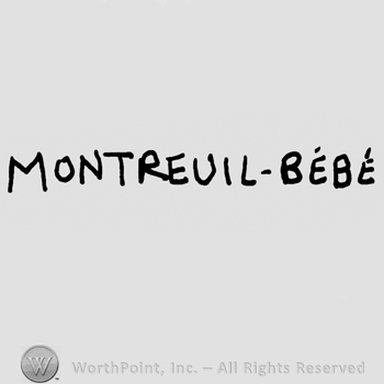 Montreuil-Bebe written with uppercase letters