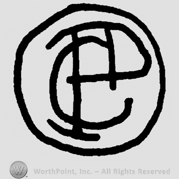 Uppercase entwined CPD inside a circle