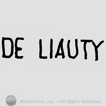 De Liauty written with uppercase letters