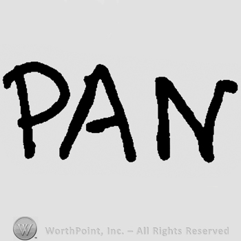 PAN written with uppercase letters