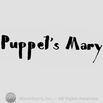 Puppet's Mary written with lowercase letters