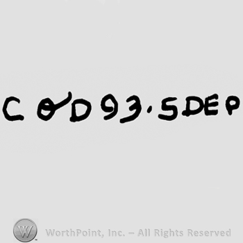 Uppercase COD number 93 and uppercase SDEP