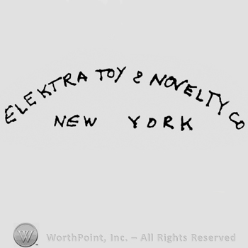 Elektra Toy & Novelty written over New York, all with uppercase letters