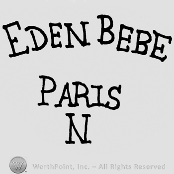 Eden Bebe Paris written with uppercase letters over uppercase N