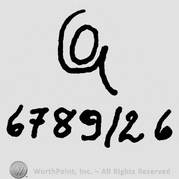 Uppercase O inside uppercase G over number 6789/26