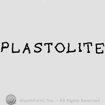 Plastolite written with uppercase letters