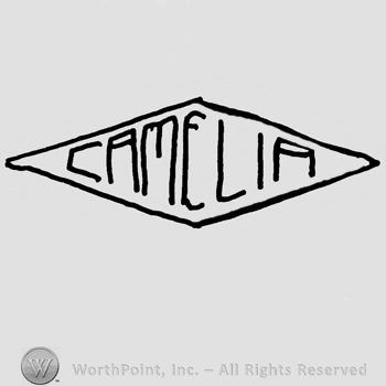 Camelia written with uppercase letters inside a diamond