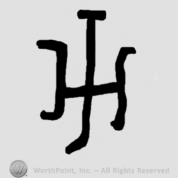 Uppercase J over uppercase H