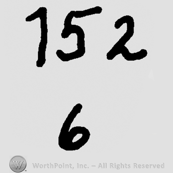 Number 152 over number 6