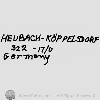 Uppercase DEP over a horseshoe with lowercase AK inside, over 02/0