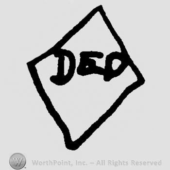 DEP written with uppercase letters inside a diamond