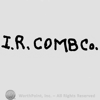 I.R. Comb Co.written with uppercase letters
