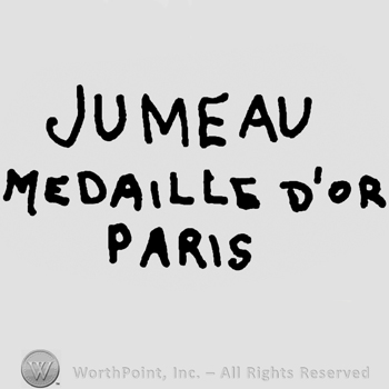 Jumeau Medaille D'Or Paris written with uppercase letters