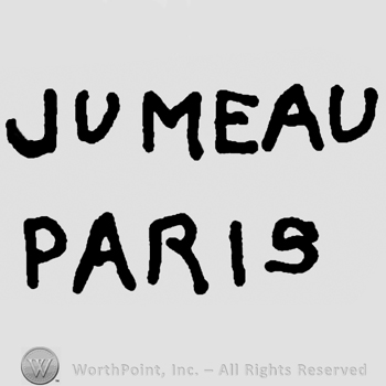 Jumeau Paris written with uppercase letters