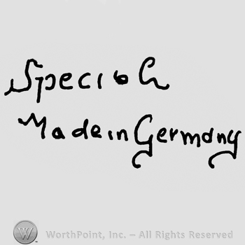 Special Made in Germany written with lowercase letters