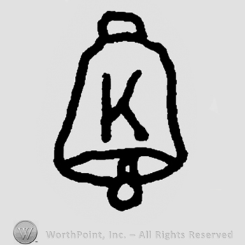 Uppercase K on a bell
