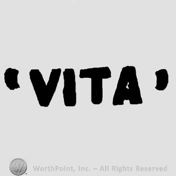 Vita written with uppercase letters between quotation marks