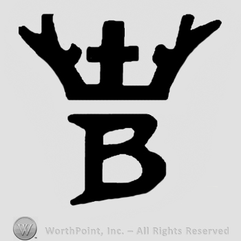 Crown above uppercase B