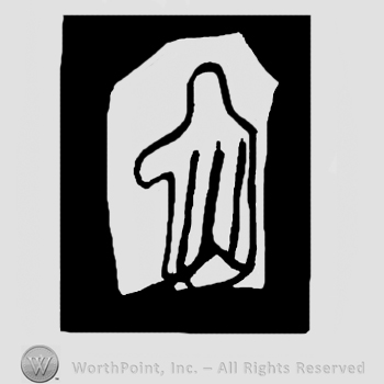 Shadowy caped figure in a window
