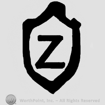Uppercase Z in a shield