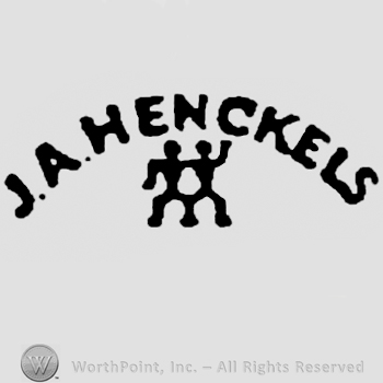 Twins and J.A. Henckels written with uppercase letters