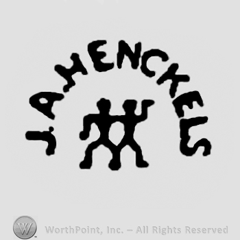 Twins and J.A. Henckels with uppercase letters