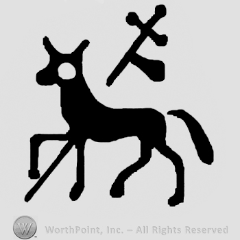 Horse and pennant